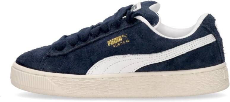 Puma Suede Hairy Club Lage Schoen Blue Heren