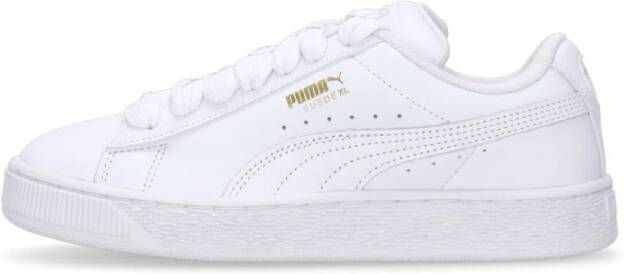 Puma Suede Lage Schoen Wit Damp Grijs White Heren