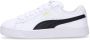 Puma Suede Lage Schoen Wit Zwart White Heren - Thumbnail 1