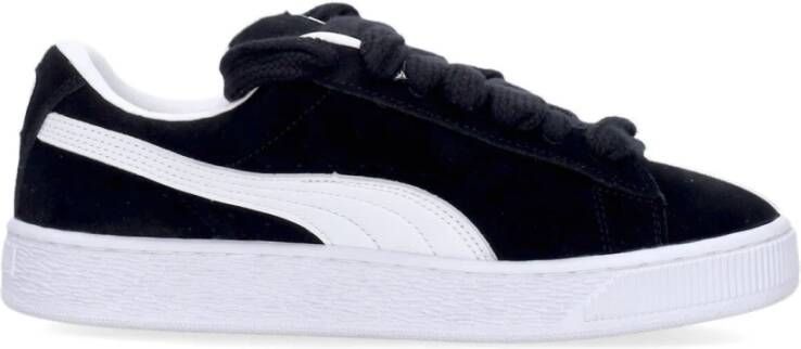 Puma Suede XL | black white Zwart Suede Lage sneakers Unisex