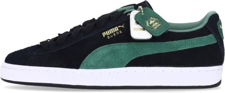 Puma Suede Lage Sneaker Wit Nacht Multicolor Heren