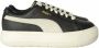 Puma Suede Mayu Lth Womens Black Marshmallow Schoenmaat 38 1 2 Sneakers 381042 02 - Thumbnail 9