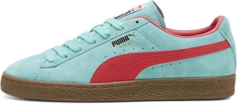 Puma Suede Terrace mint gum Mint Suede Lage sneakers Unisex