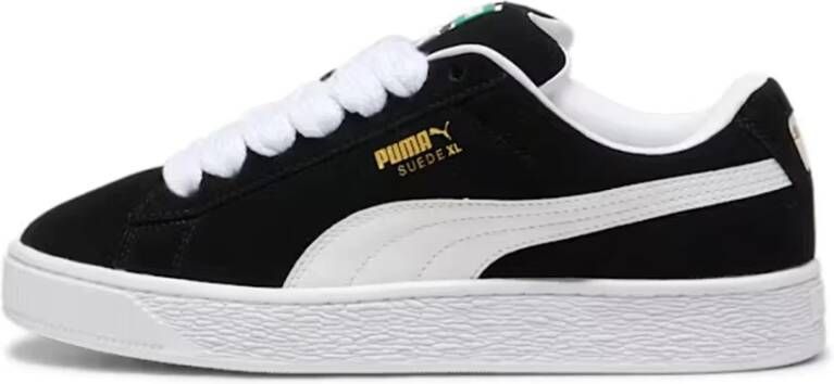 Puma Suede XL | black white Zwart Suede Lage sneakers Unisex