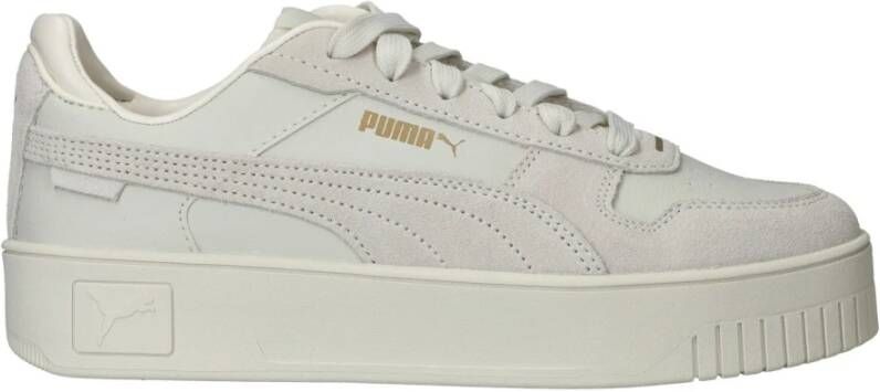 Puma Trendy Street Sneaker voor Dames in Warm Beige Dames