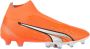 PUMA Ultra Match+ Veterloze Gras Kunstgras Voetbalschoenen (MG) Oranje Wit Blauw - Thumbnail 2