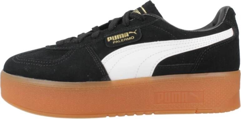 Puma Verhoogde Palermo Sneakers Black Dames