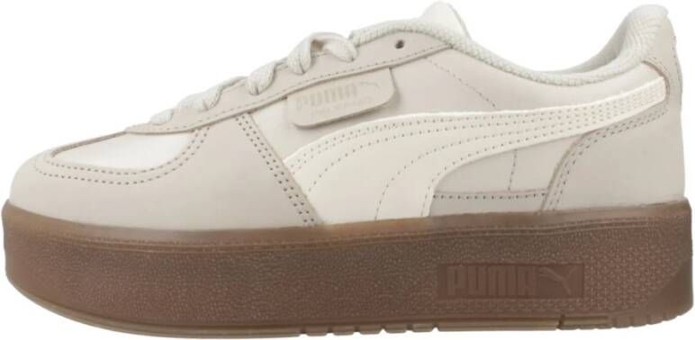 Puma Verhoogde Sneakers voor Vrouwen Beige Dames