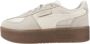 Puma Verhoogde Sneakers voor Vrouwen Beige Dames - Thumbnail 1