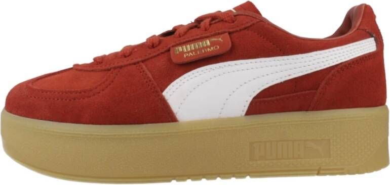 Puma Verhoogde Sneakers voor Vrouwen Red Dames