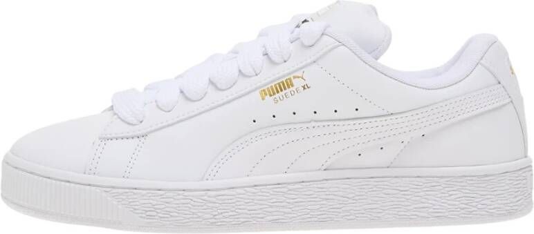 Puma Suede Lage Schoen Wit Damp Grijs White Heren