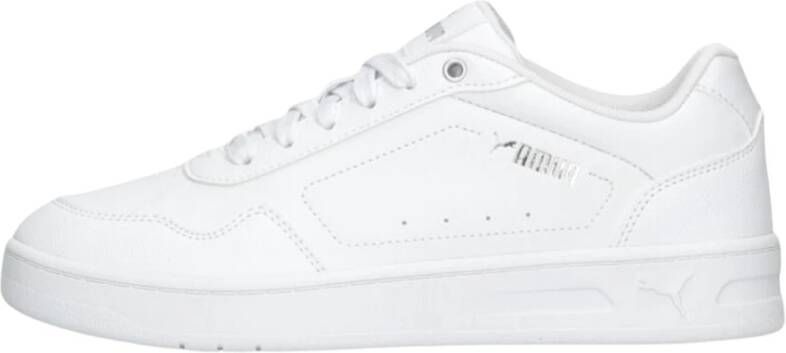 Puma Witte Court Classy Lage Sneakers White Dames