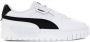 Puma Witte Leren Sneakers met Zwarte Eco-Leren Inzetstukken White Dames - Thumbnail 1