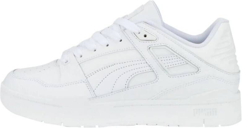Puma Witte Slipstream Ith Sneakers van leer White