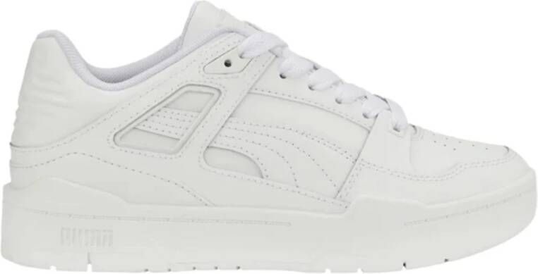 Puma Witte Slipstream Leren Junior Sneakers White