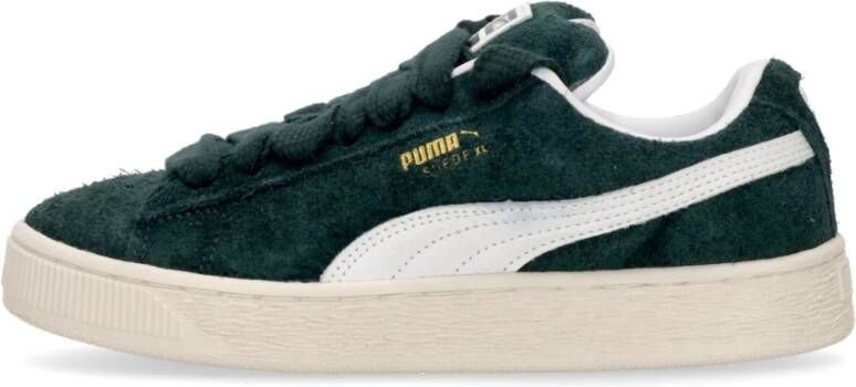 Puma XL Hairy Streetwear Sneaker Green Heren