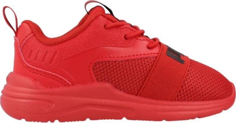 Puma Zachte Wired Sneakers voor Kinderen Red Heren