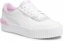 PUMA Carina Lift Dames Sneakers White-Glowing Pink - Thumbnail 6