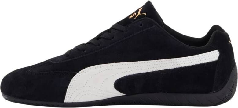 Puma Zwarte Speedcat OG Sneakers Wit Logo Multicolor