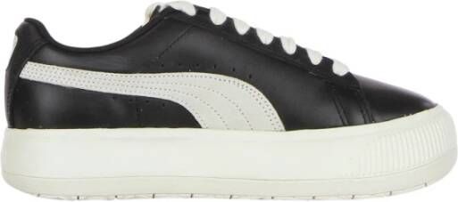 Puma Zwarte Suède Lage Sneaker Black Dames