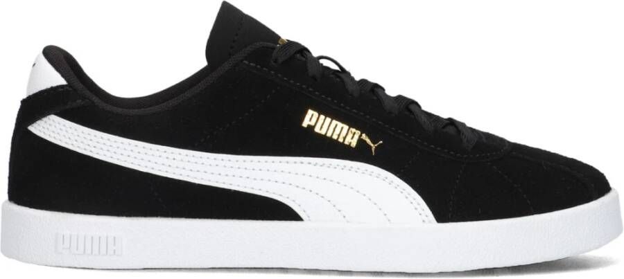 Puma Zwarte Suède Lage Sneakers Black Dames