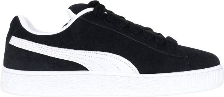 Puma Zwarte Suede Sneakers voor Black