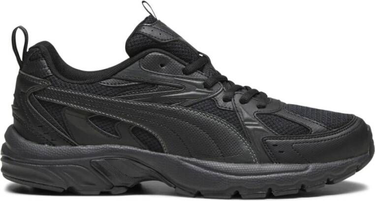 Puma Zwarte Vrijetijdssneakers voor Mannen Black Heren