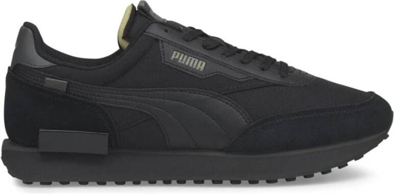 Puma Zwarte Vrijetijdssneakers voor Mannen Black Heren