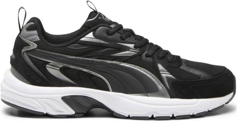 Puma Zwarte Vrijetijdssneakers voor Mannen Black Heren