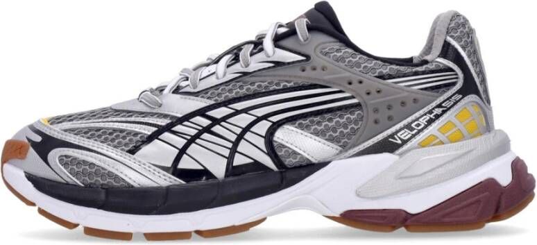 Puma Zwart Wit Lage Schoen Geïnspireerd door 2000s Stijl Black Heren