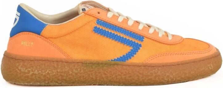 Puraai Eco Sneakers met Rubberen Zool Orange Heren