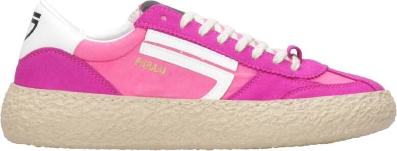 Puraai Vintage Lips Fuchsia Sneaker Multicolor Dames