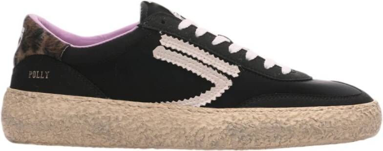 Puraai Zwarte Sneakers Polly Black Dames