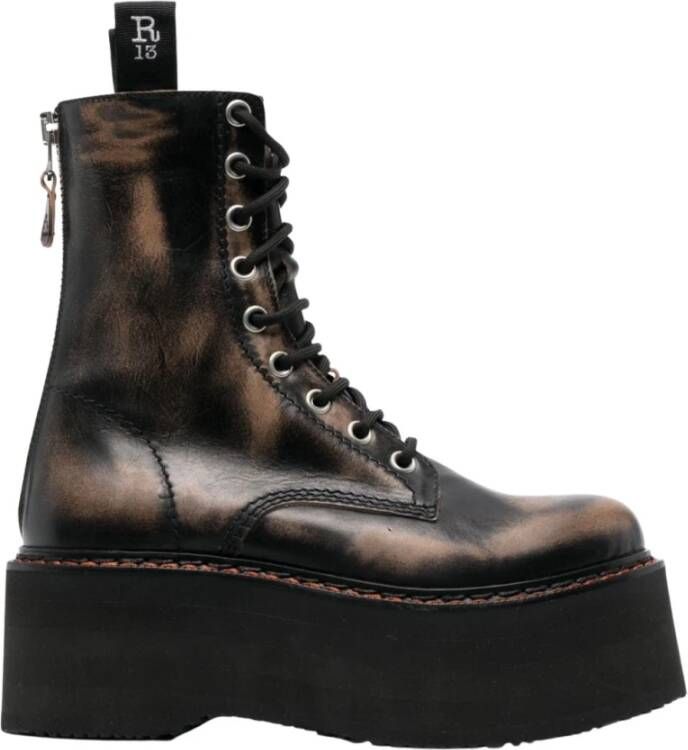 R13 High Boots Zwart Dames