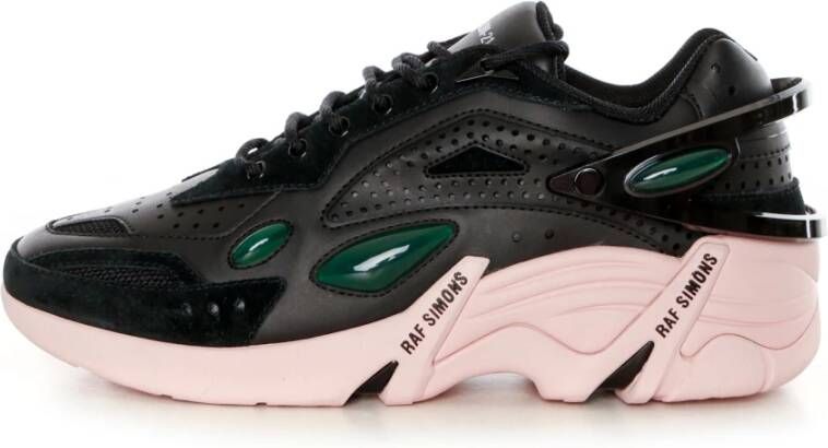 Raf Simons Futuristische Chunky Sneaker Black Heren