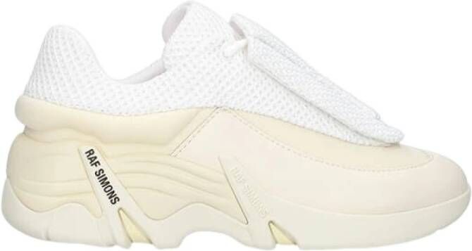 Raf Simons Witte Unisex Schoenen met Uniek Design White Dames