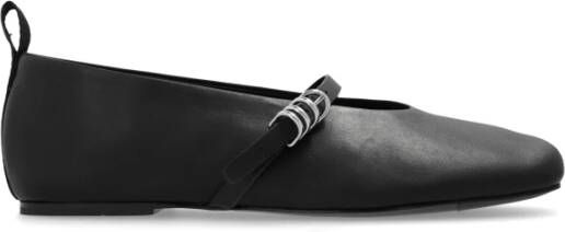 Rag & Bone Ballet Flats Spire Mary Jane Black Dames