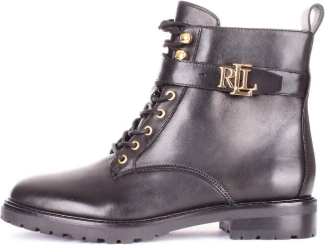 Lauren Ralph Lauren Boots met doornsluiting en labeldetail model 'ELRIDGE'