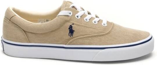 Ralph Lauren Beige Casual Sneakers Beige Heren