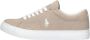 Ralph Lauren Beige Lage Sneakers met Witte Accenten Beige Heren - Thumbnail 1