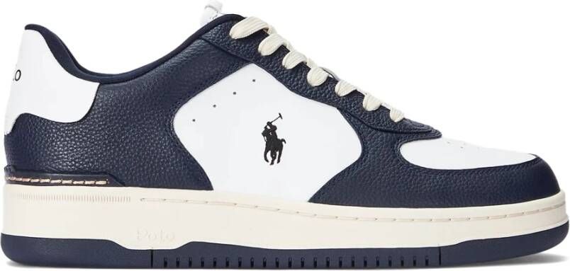 POLO RALPH LAUREN Ralph Lauren Lage Sneakers Heren Mastercourt Maat: 40 Materiaal: Leer Kleur: Wit