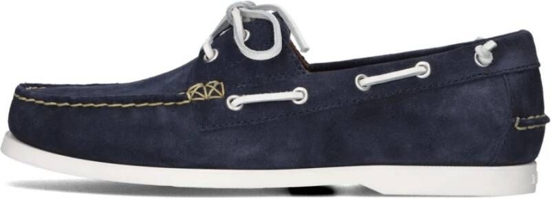 POLO RALPH LAUREN Ralph Lauren Loafers Heren Merton Boat Maat: 42 Materiaal: Suède Kleur: Blauw