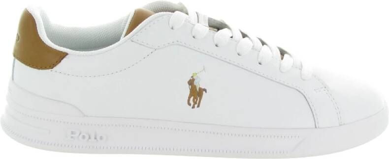 Ralph Lauren Court Heritage Schoenen White Heren