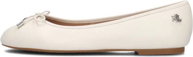 Ralph Lauren Dames Ballerina's Jayna Flats Ballet White Dames