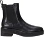 Lauren Ralph Lauren Chelsea boots van leer met treklus model 'ADRIANNA' - Thumbnail 9