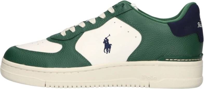 POLO RALPH LAUREN Ralph Lauren Lage Sneakers Heren Masters Crt Maat: 47 Materiaal: Leer Kleur: Wit