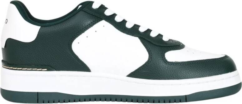 Ralph Lauren Groene Sneakers Lage Profiel Casual Herfst Winter Green Heren