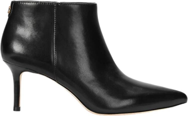 Ralph Lauren Zwarte Leren Ritslaarzen Black Dames