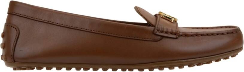 Ralph Lauren Instap Mocassins voor dames Brown Dames