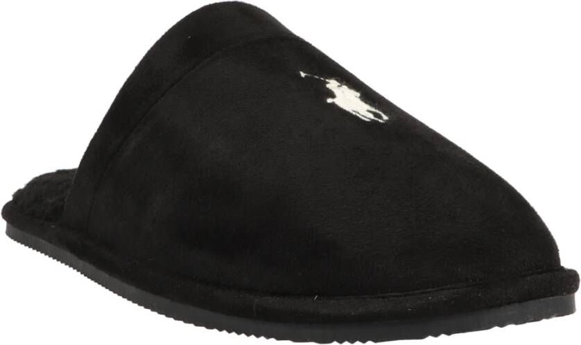 Ralph Lauren Klarce BIG PP Heren Pantoffels Zwart Heren